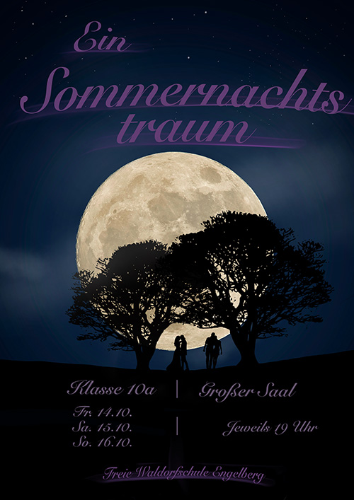 Plakat Sommernachtstraum